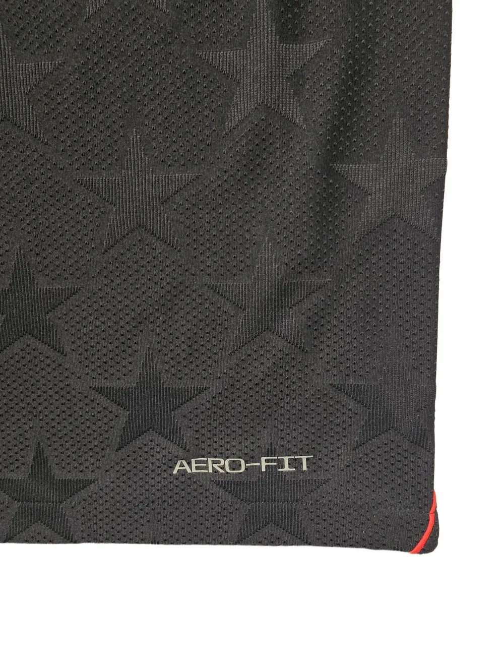Nike Aero-Fit Womens Black Star-Print Performance Soccor Jersey  Retail $180